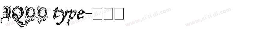 IQOO type字体转换